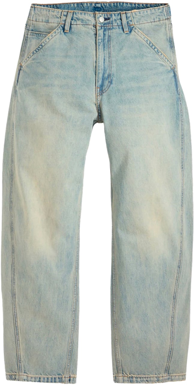 Levi's Jeans Baggy Barrel My Tinted Journey Med Indigo Divers
