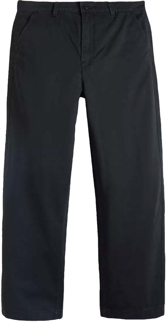 Levi's Pantalone Chino Baggy Mineral Nero Zwart