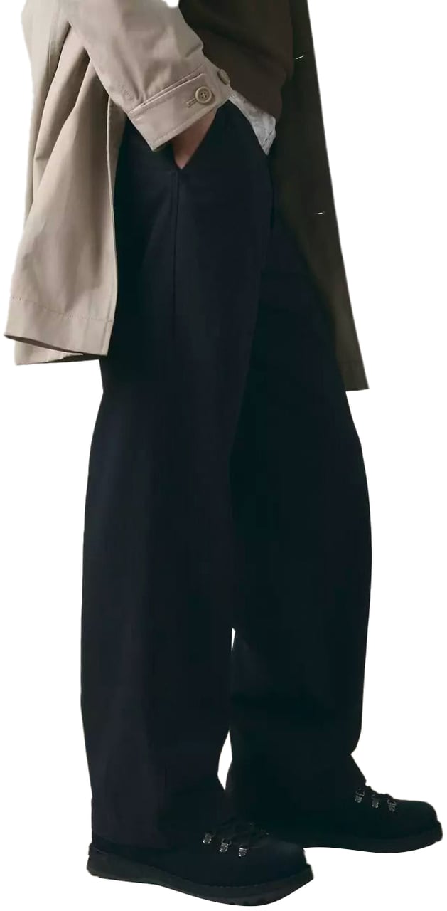 Levi's Pantalone Chino Baggy Mineral Nero Zwart