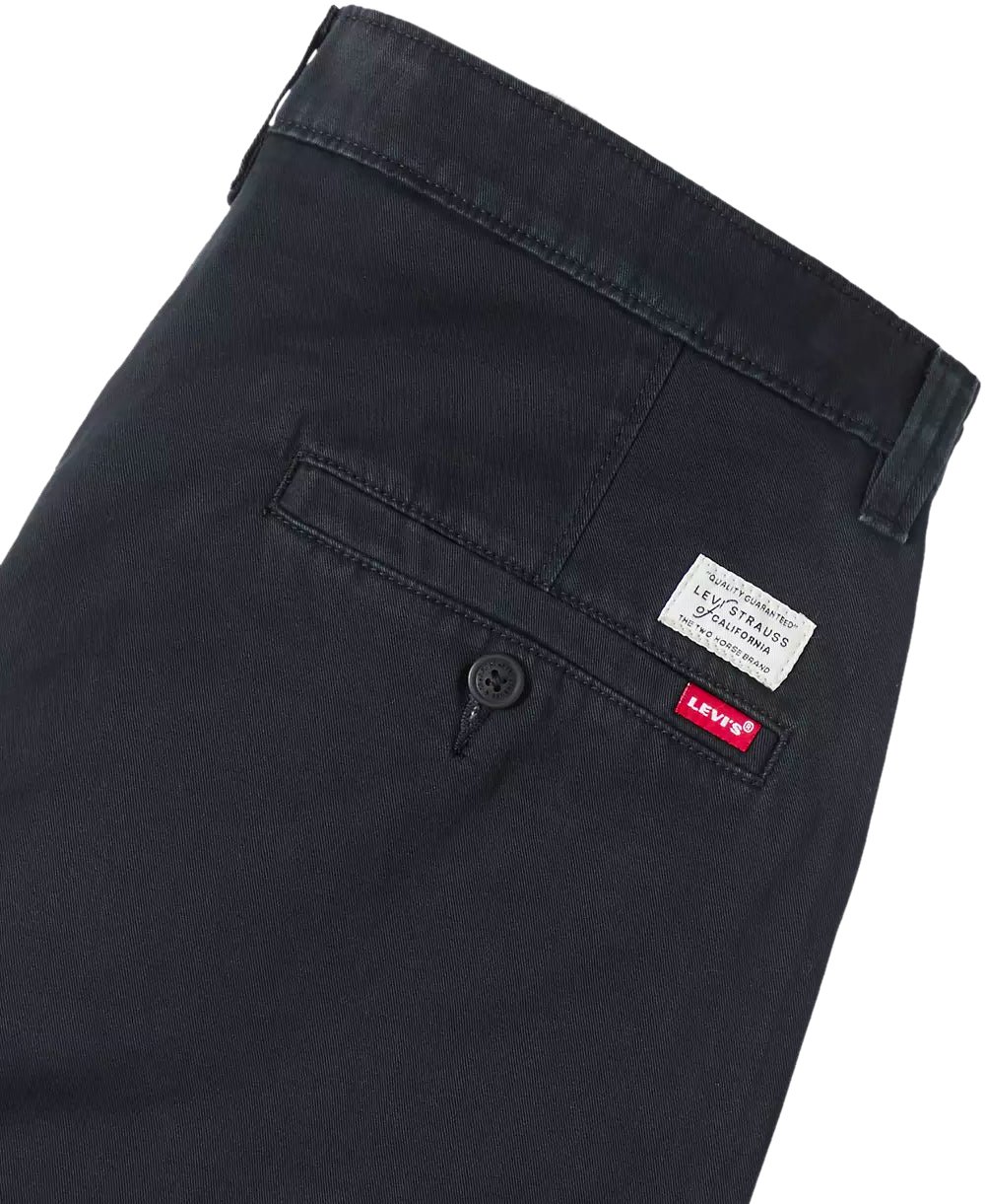 Levi's Pantalone Chino Baggy Mineral Nero Zwart