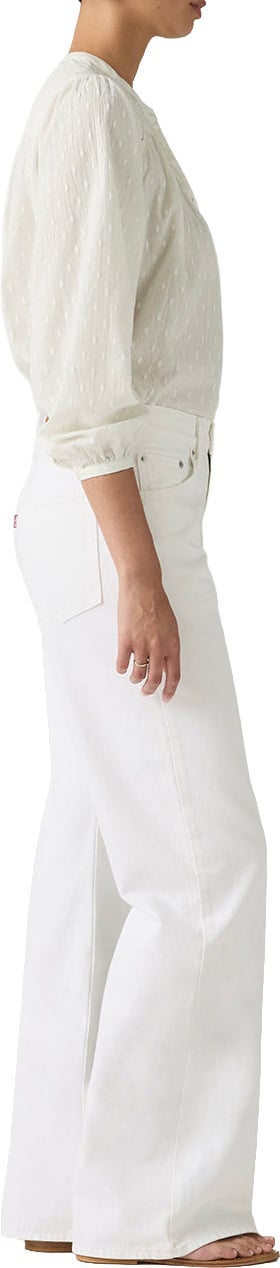 Levi's Pantalone Loose Boot Bianco Wit