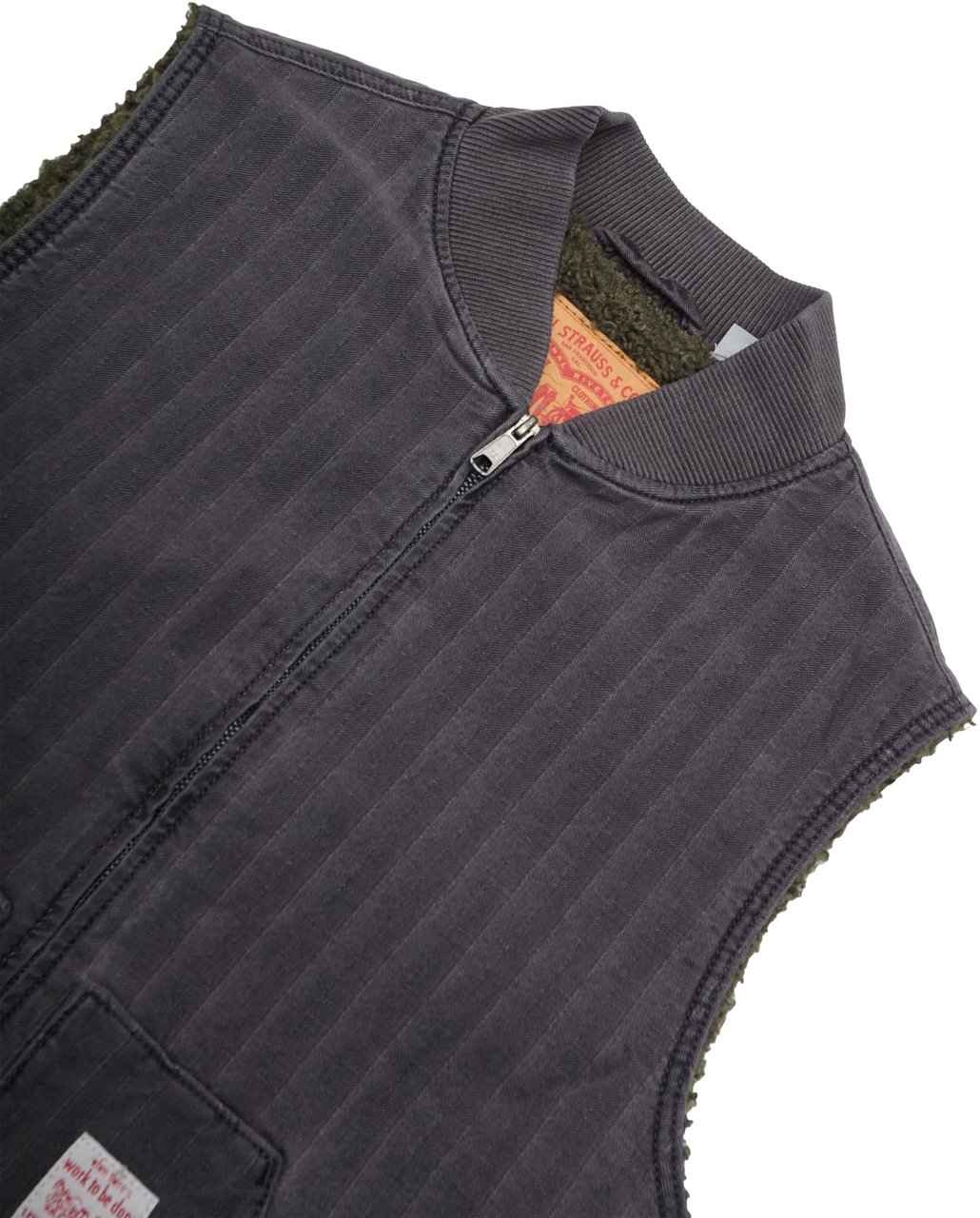Levi's Vest Sansome 'Double Duty' Grigio Grijs