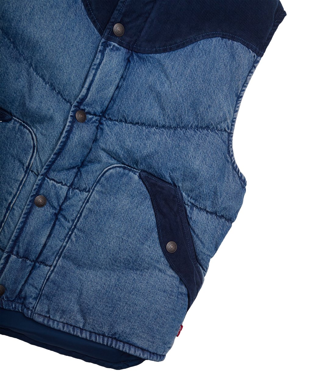 Levi's Vest Wild West Med Indigo Divers