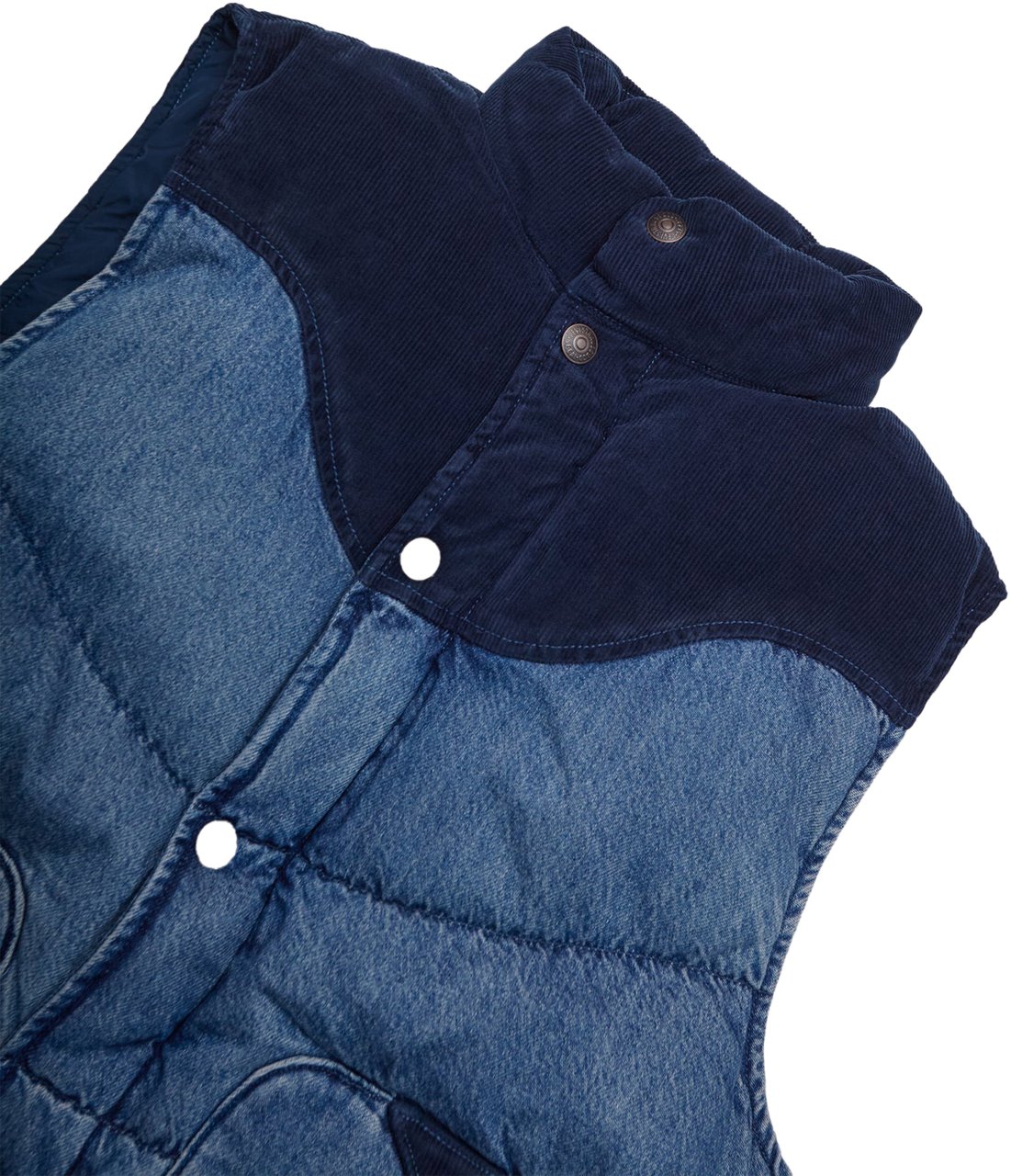 Levi's Vest Wild West Med Indigo Divers
