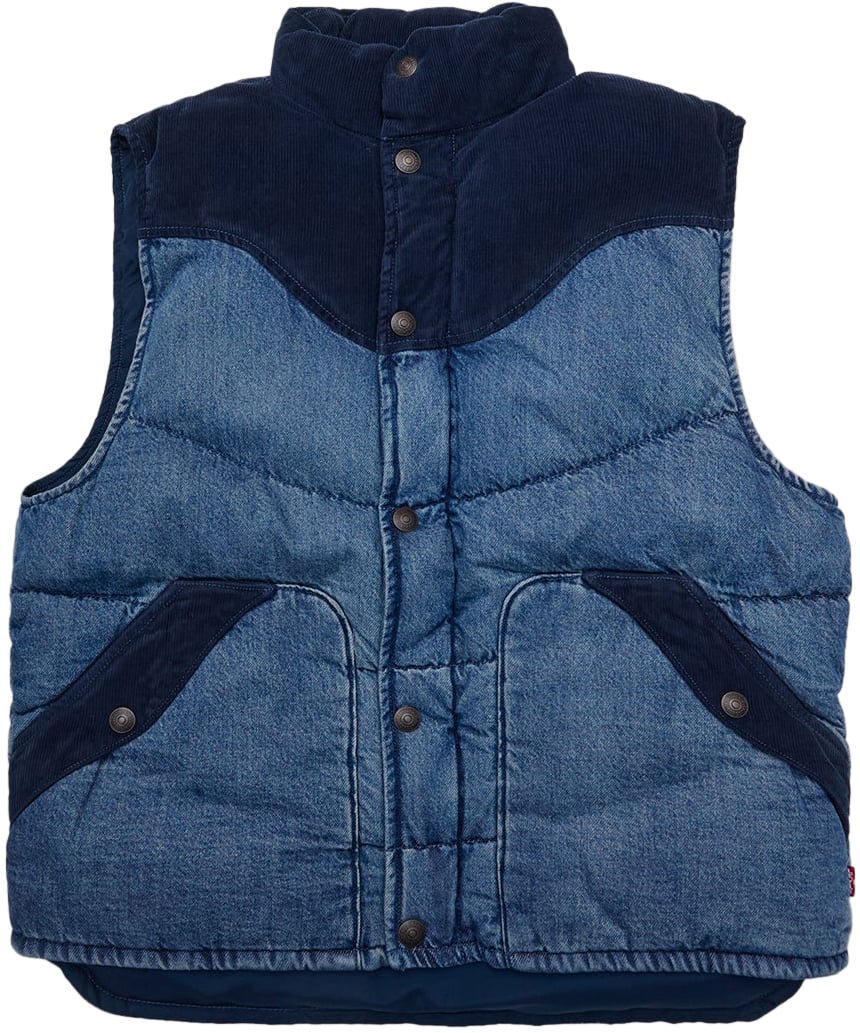 Levi's Vest Wild West Med Indigo Divers