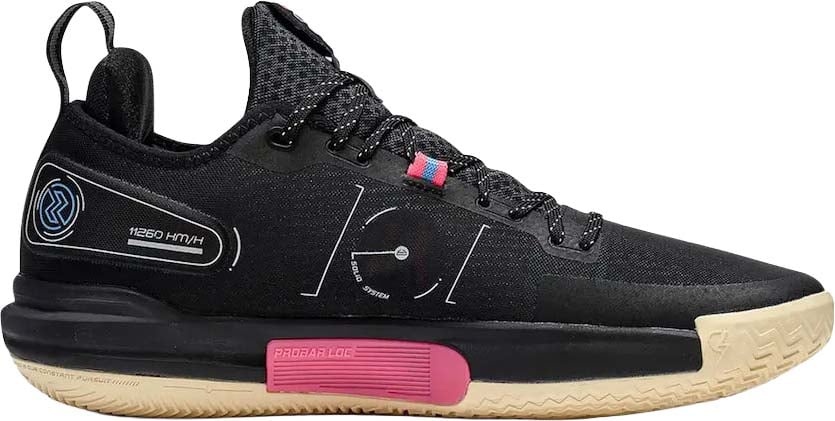 Li-Ning Speed 9 Basketbalschoen Zwart Zwart
