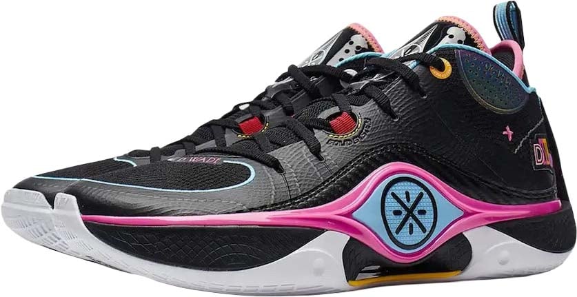 Li-Ning Way of Wade Shadow 5 Miami Nights Basketbalschoen Zwart Zwart