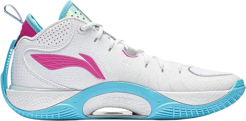 Li-Ning Way of Wade Shadow 5 Buzzer Beater Basketbalschoen Wit Roze