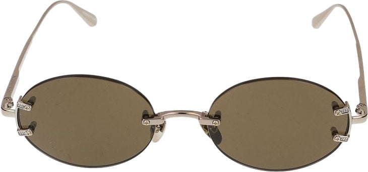 Linda Farrow Sunglasses Linda Farrow LFL1544 Stella C7 White Gold/Silver 51/22/145 Bruin
