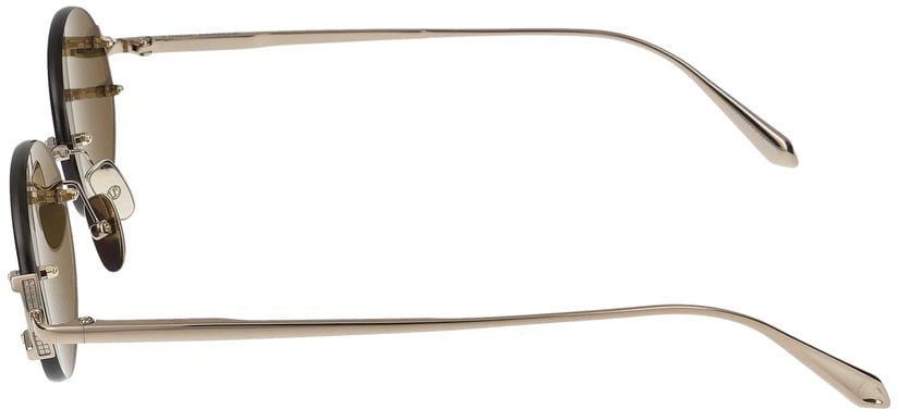 Linda Farrow Sunglasses Linda Farrow LFL1544 Stella C7 White Gold/Silver 51/22/145 Bruin