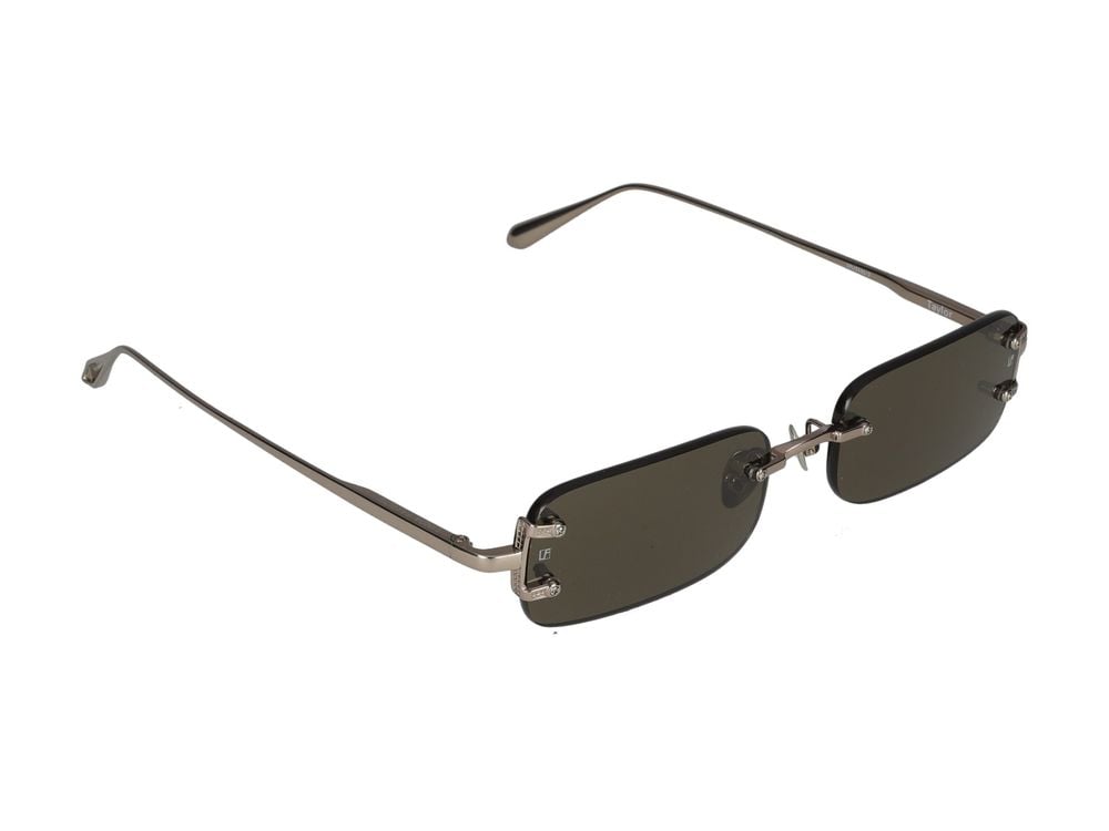 Linda Farrow Sunglasses Linda Farrow LFL1131 Taylor C2 Yellow Gold/Light Gold 53/17/140 Grijs