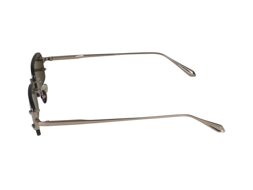 Linda Farrow Sunglasses Linda Farrow LFL1131 Taylor C2 Yellow Gold/Light Gold 53/17/140 Grijs
