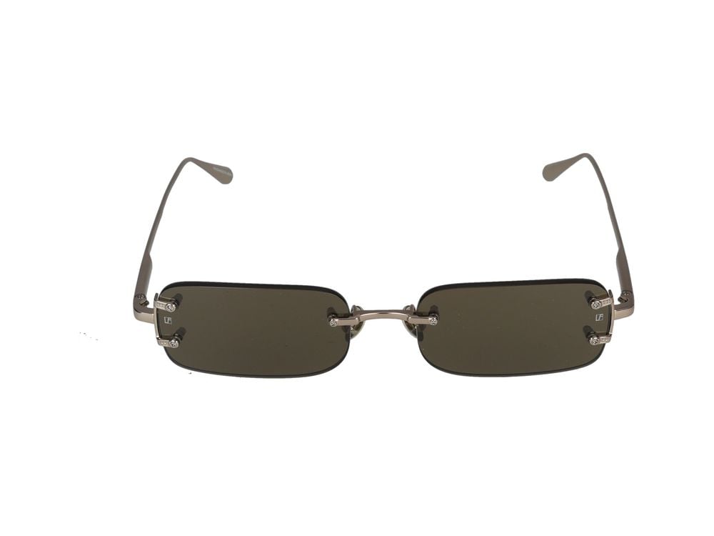 Linda Farrow Sunglasses Linda Farrow LFL1131 Taylor C2 Yellow Gold/Light Gold 53/17/140 Grijs