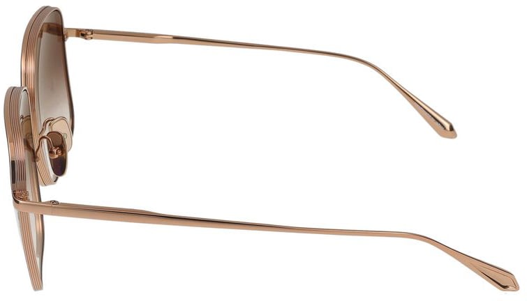 Linda Farrow Sunglasses Linda Farrow LFL1597 Genevieve C2 Rose Gold 60/15/145 Bruin