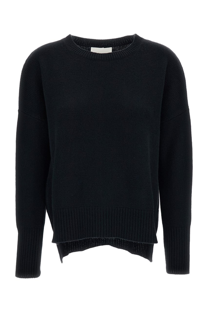 Lisa Yang Black Mila Premium Cashmere Sweater Zwart