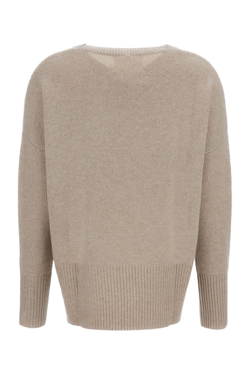 Lisa Yang Beige Mila Premium Cashmere Sweater Neutraal