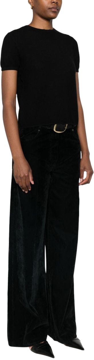 Lisa Yang T-Shirts And Polos Black Zwart