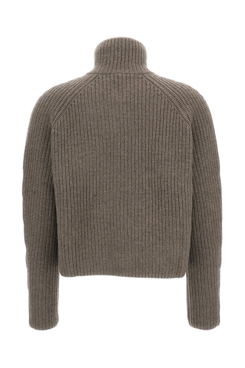 Lisa Yang Beige Sadie Heavy-Knit Cashmere Cardigan Neutraal