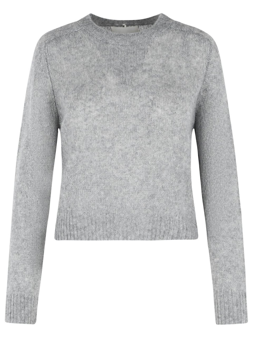 Lisa Yang 'Solene' Grey Cotton And Cashmere Sweater Wit