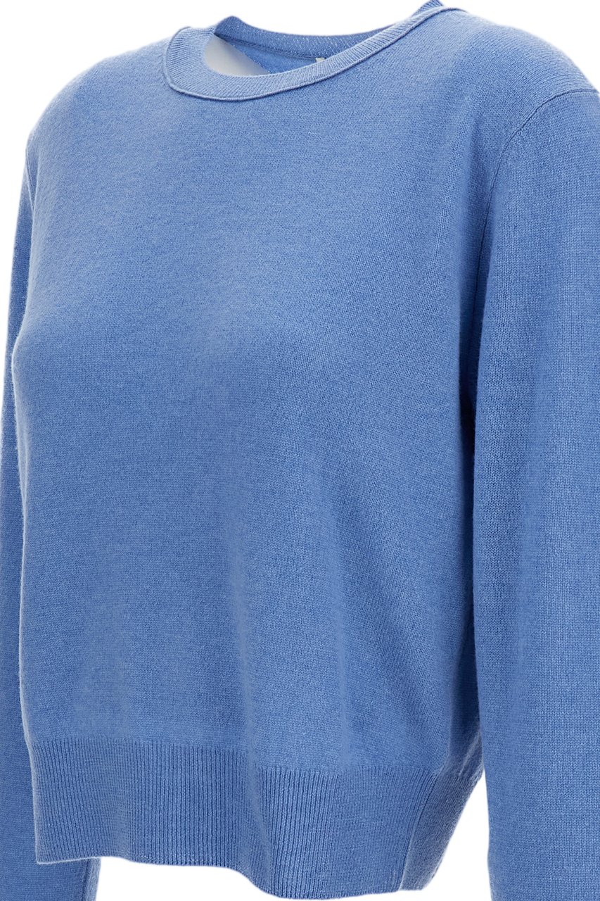 Lisa Yang Light Blue Greer Cashmere Sweater Blauw