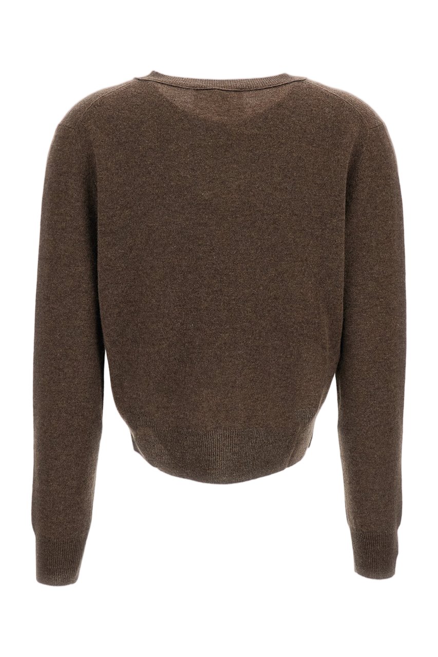 Lisa Yang Brown Greer Mid-Weight Cashmere Sweater Bruin