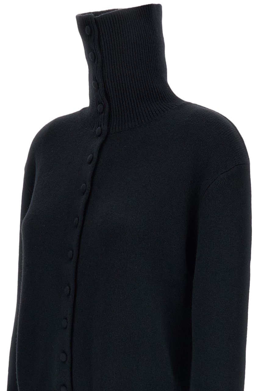Lisa Yang Black Denie Cashmere Cardigan Zwart