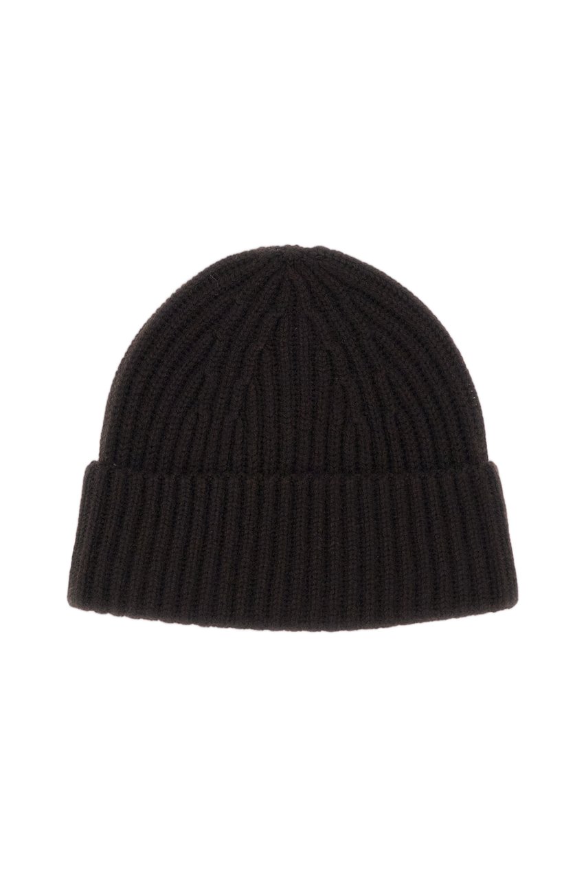 Lisa Yang Brown Martigny Ribbed Cashmere Hat Bruin