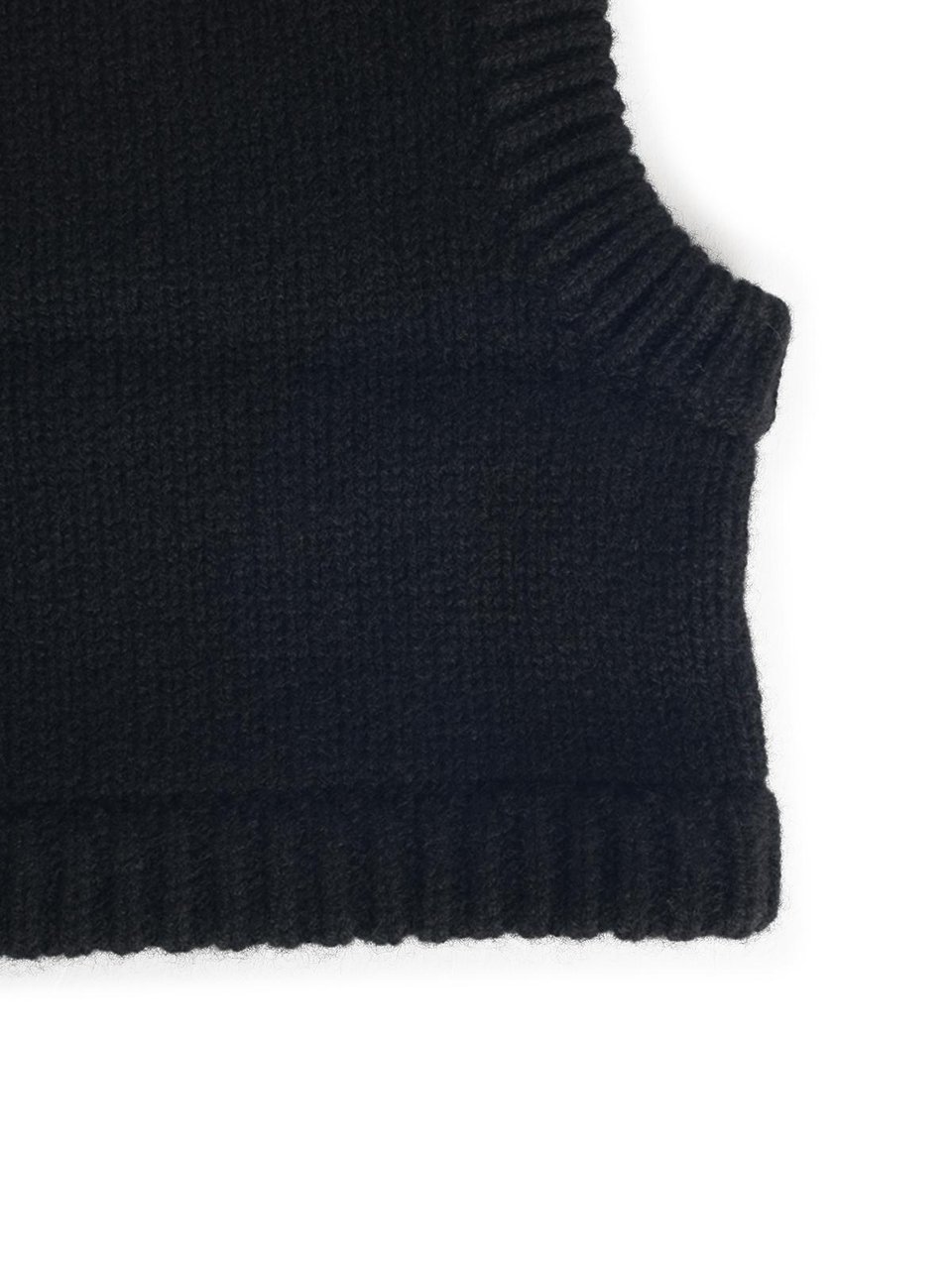 Lisa Yang 'Astri' Black Cashmere Balaclava Zwart