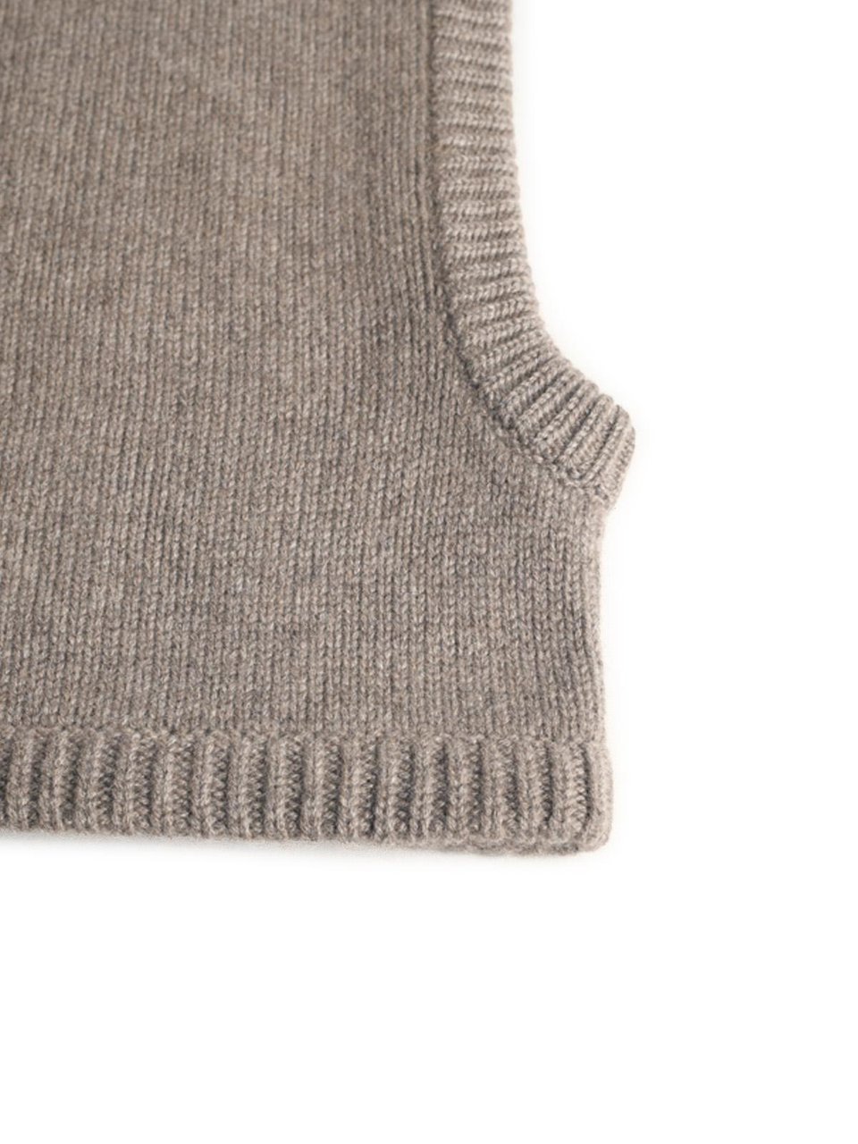 Lisa Yang Balacava 'Astri' In Beige Truffle Cashmere Bruin