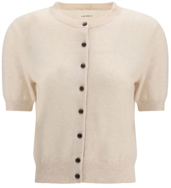Lisa Yang Lisa Yang Beige Cashmere Cardigan Beige