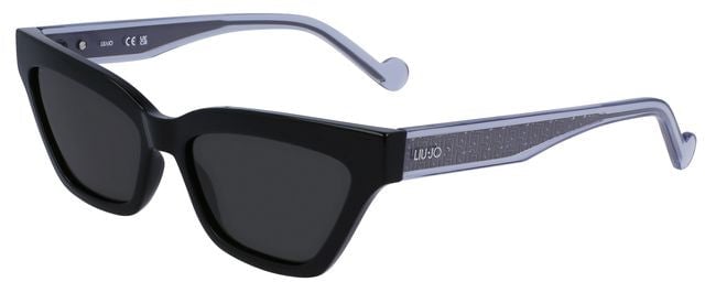 Liu Jo Liu Jo "Black Injected Women Sunglass" Zwart