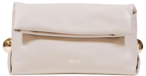 Liu Jo Liu Jo Beige Polyethylene Clutch Bag Beige