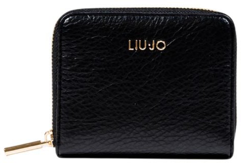 Liu Jo Liu Jo Black Polyethylene Wallet Zwart
