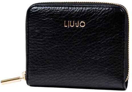 Liu Jo Liu Jo Black Polyethylene Wallet Zwart