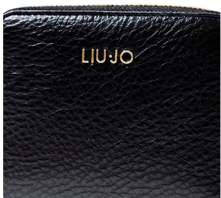 Liu Jo Liu Jo Black Polyethylene Wallet Zwart