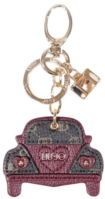 Liu Jo Liu Jo Purple Polyethylene Keychain Paars