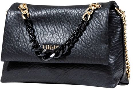 Liu Jo Liu Jo Black Polyester Handbag Zwart