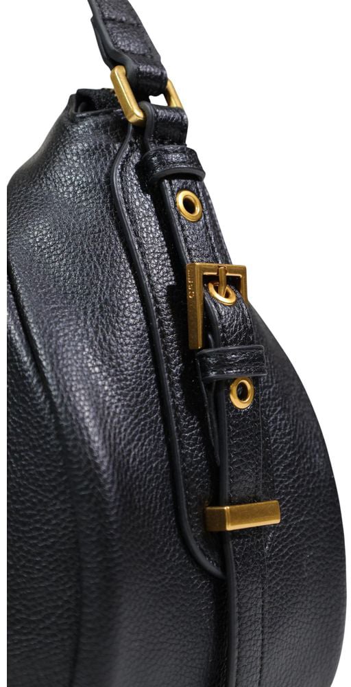 Liu Jo Liu Jo Black Artificial Leather Handbag Zwart