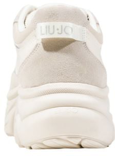 Liu Jo White Artificial Leather Chunky Sneakers Wit