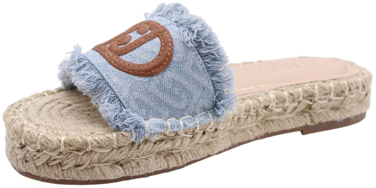Liu Jo Espadrille Blue Blauw