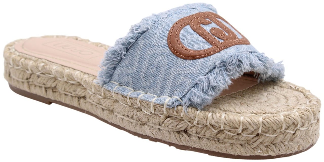 Liu Jo Espadrille Blue Blauw