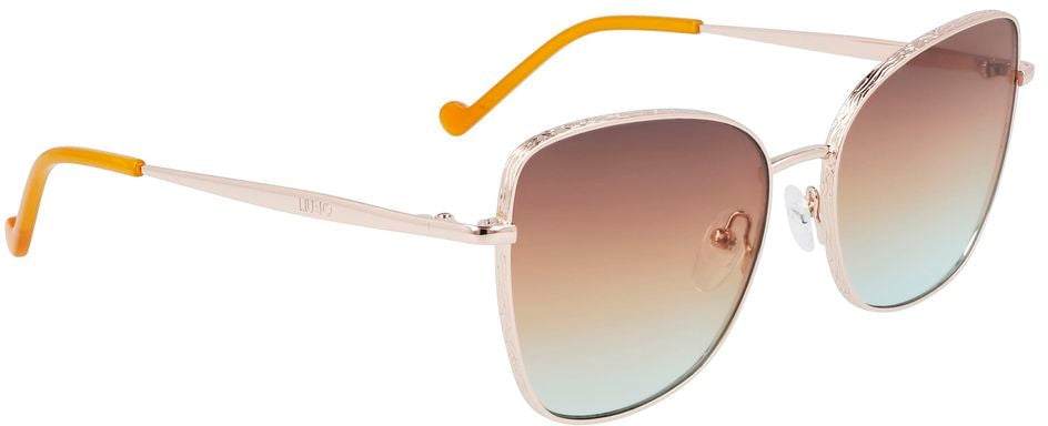 Liu Jo Gold Metal Sunglasses Goud