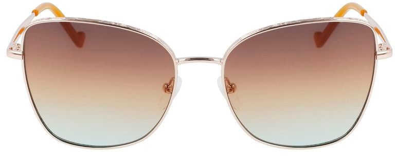 Liu Jo Gold Metal Sunglasses Goud
