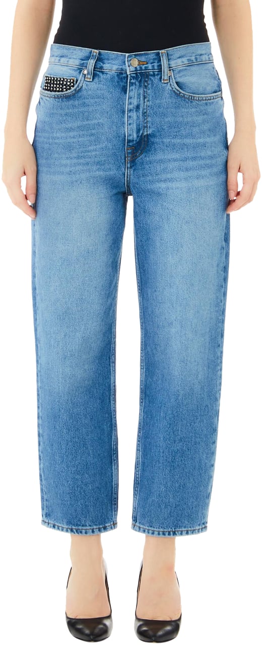 Liu Jo Dames Jeans Blauw