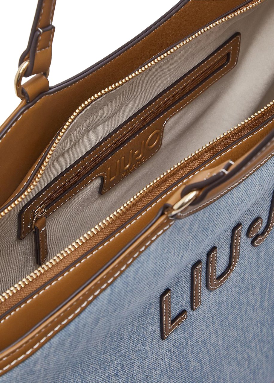 Liu Jo Shopper Blue Blauw