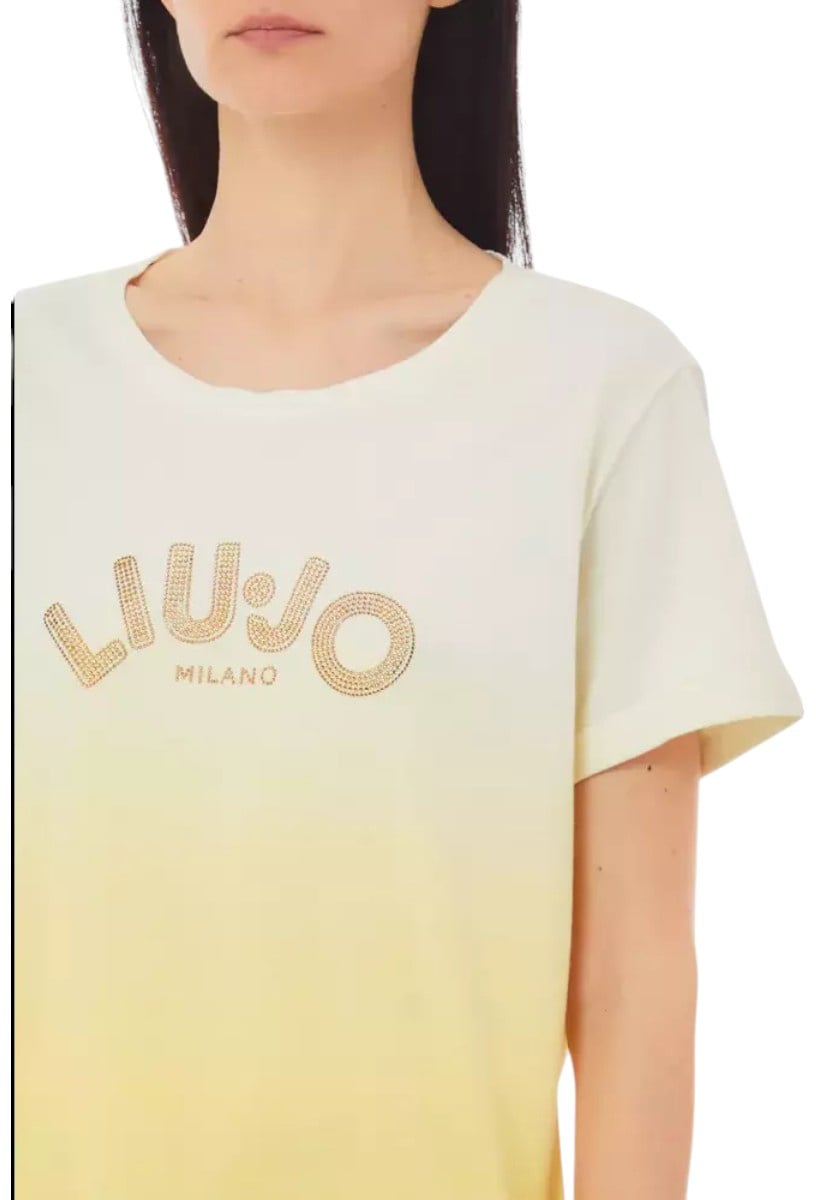 Liu Jo Dames T-shirt Geel