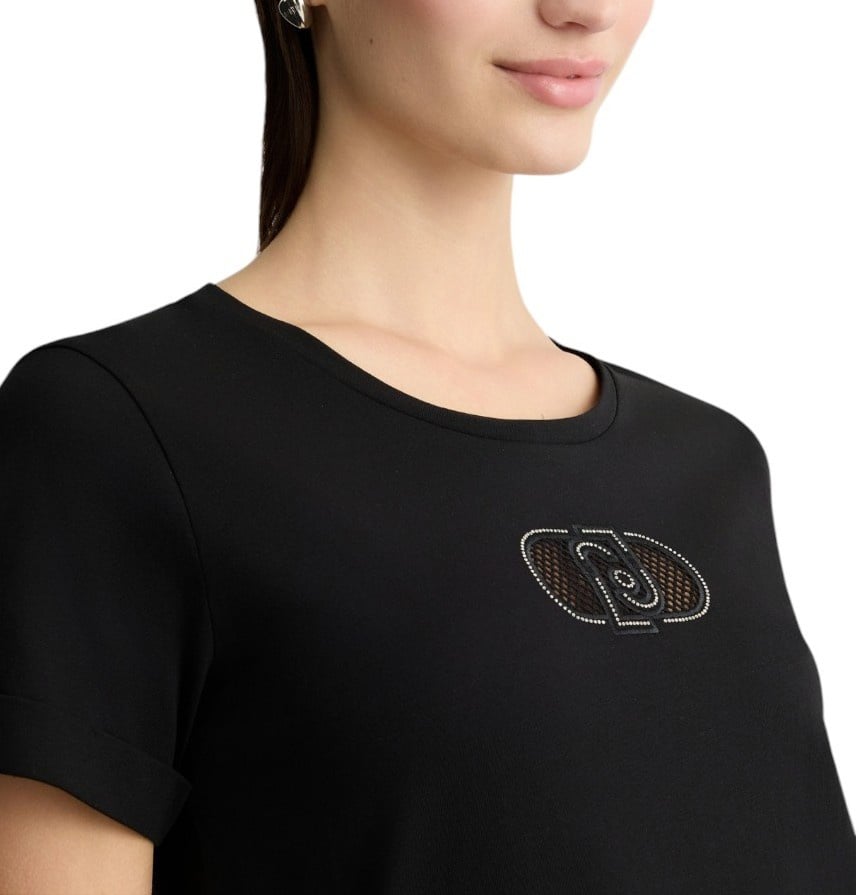 Liu Jo Dames T-shirt Zwart