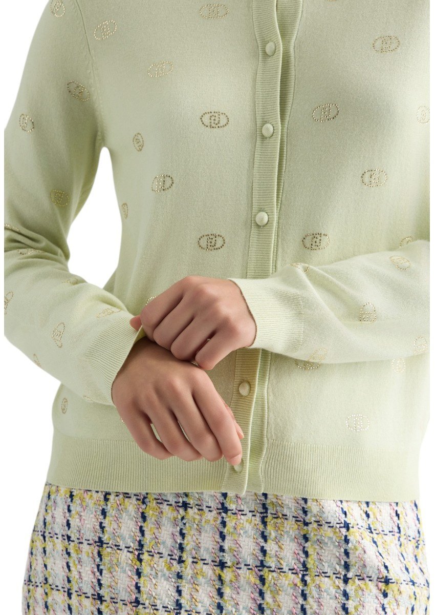 Liu Jo Dames Vest Groen
