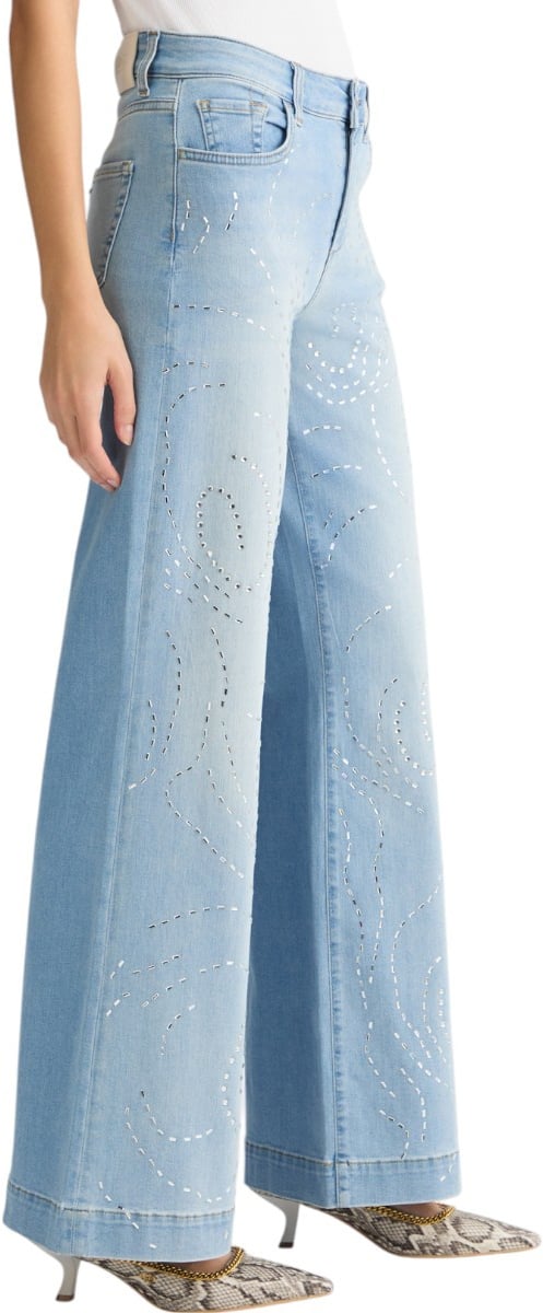 Liu Jo Dames Jeans Blauw