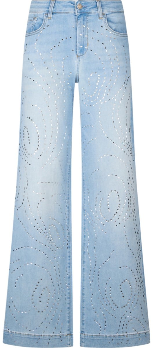 Liu Jo Dames Jeans Blauw